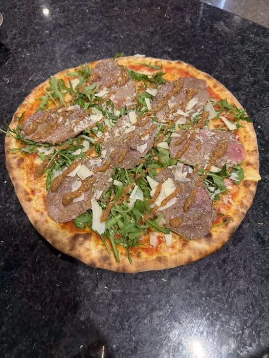Pizza de Vitelo